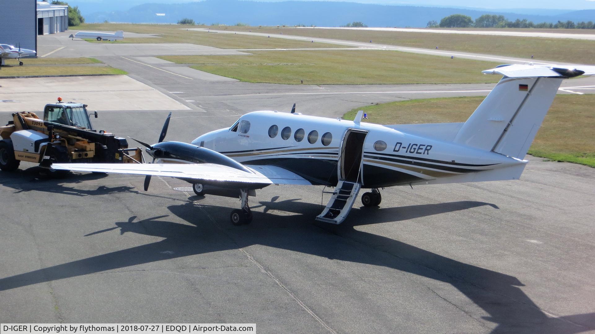 D-IGER, 2014 Beechcraft B200GT C/N BY-218, FAIR AIR D-IGER, Bayreuth Airport