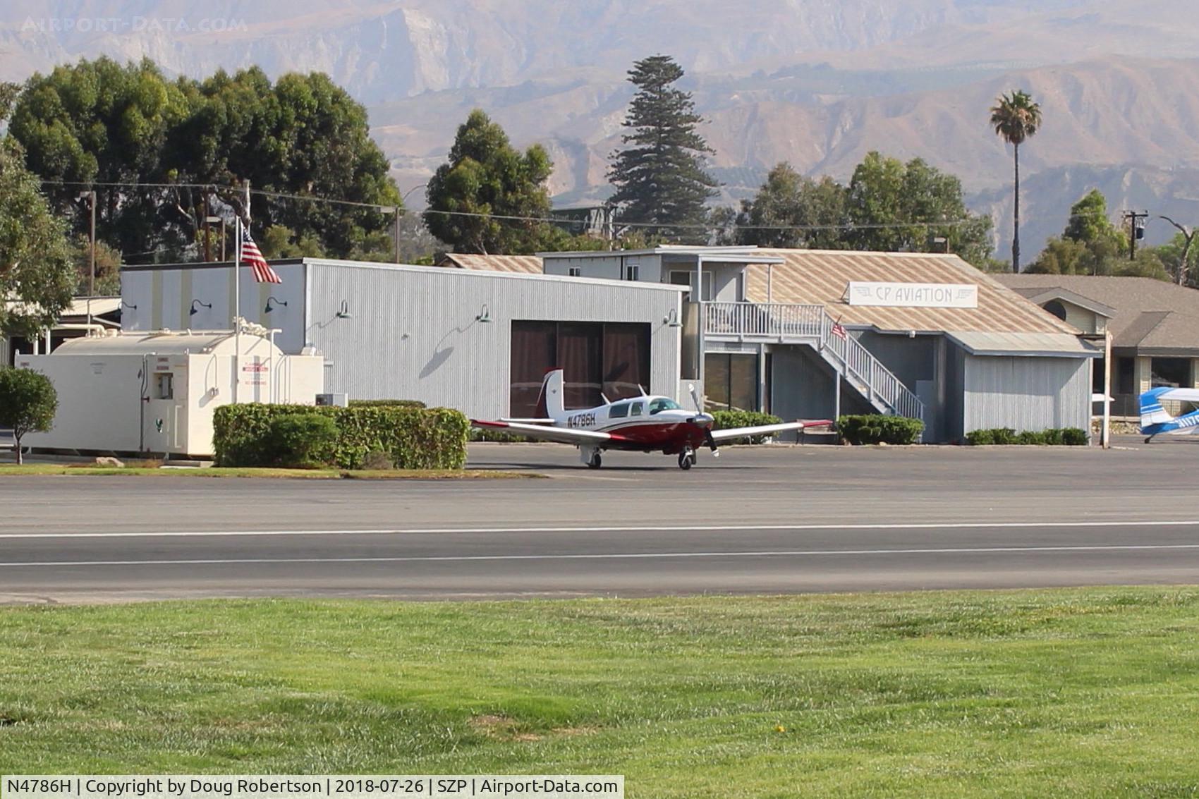 N4786H, 1979 Mooney M20J 201 C/N 24-0876, 1979 Mooney M20J 201, Lycoming IO-360 A&C 200 Hp, refueling