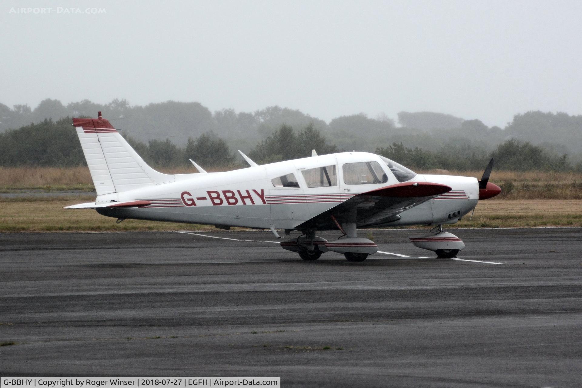 G-BBHY, 1973 Piper PA-28-180 Cherokee C/N 28-7305474, Visiting Cherokee