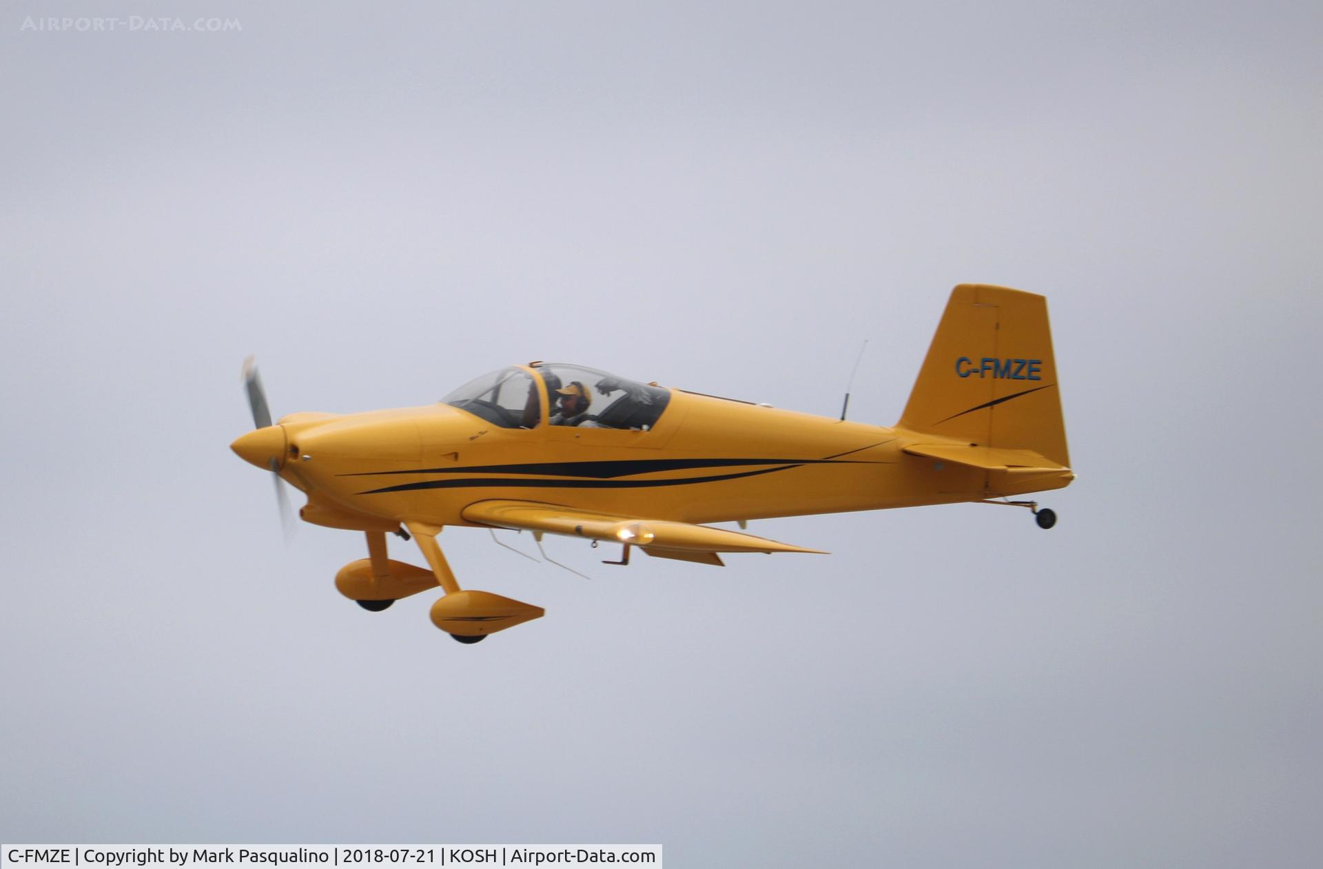 C-FMZE, 2015 Vans RV-7 C/N 72279, Vans RV-7