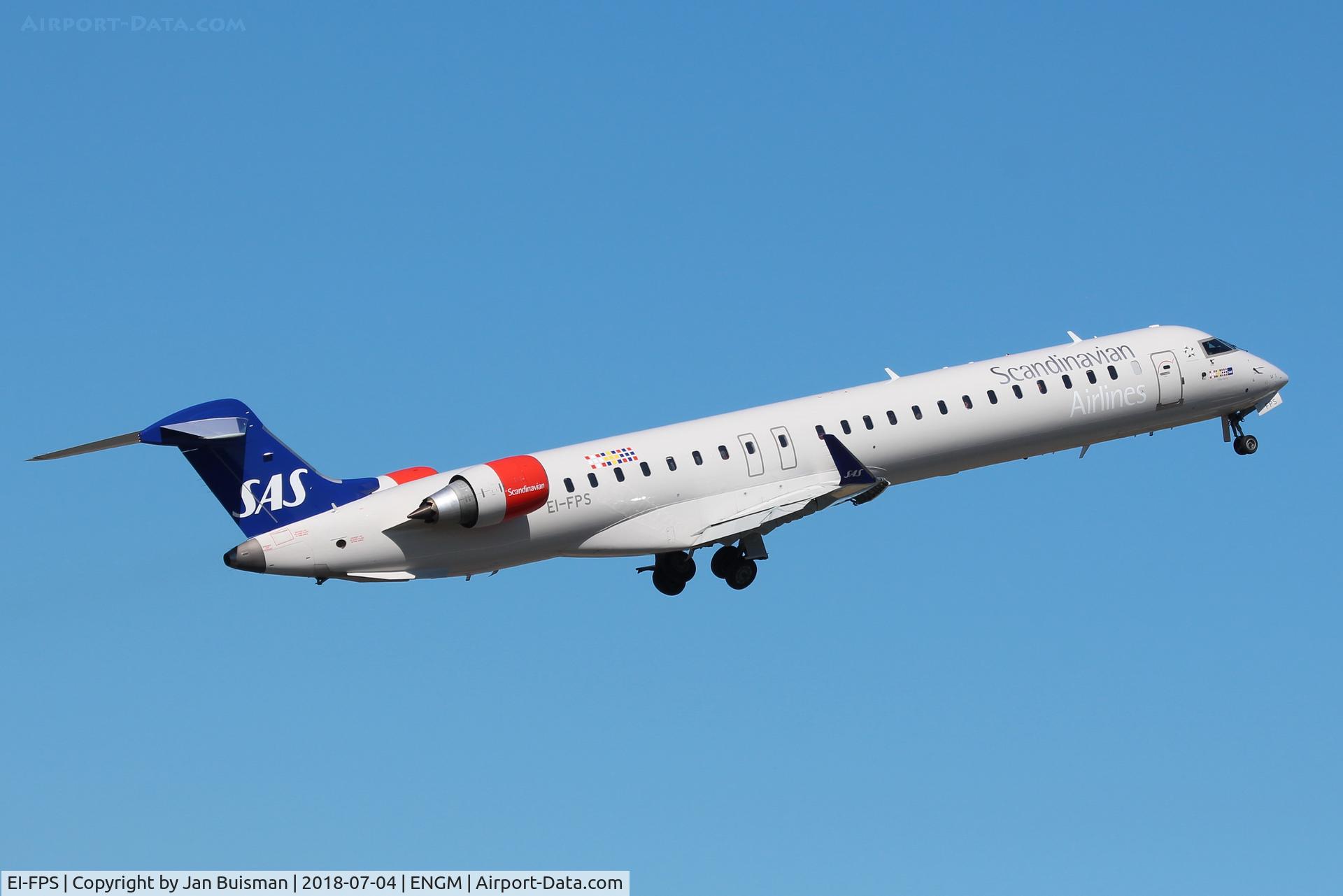 EI-FPS, 2017 Bombardier CRJ 900LR (CL-600-2D24) C/N 15437, SAS