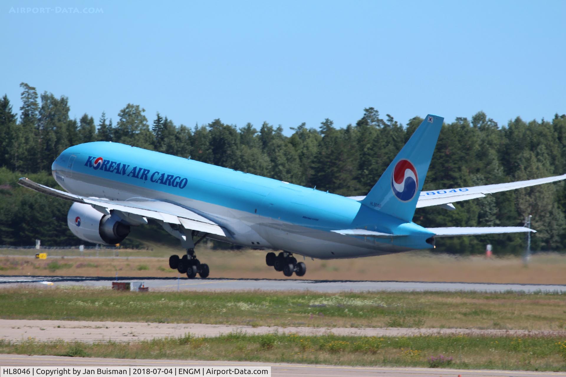 HL8046, 2016 Boeing 777-FB5 C/N 62696, Korean Air Cargo