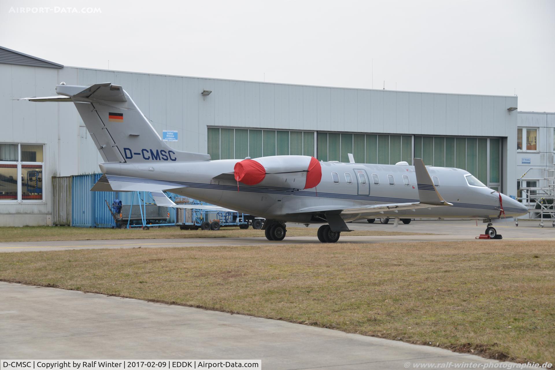 D-CMSC, 2000 Learjet 45 C/N 45-097, Learjet 45 - SAP AG - 45-097 - D-CMSC - 09.02.2017 - CGN