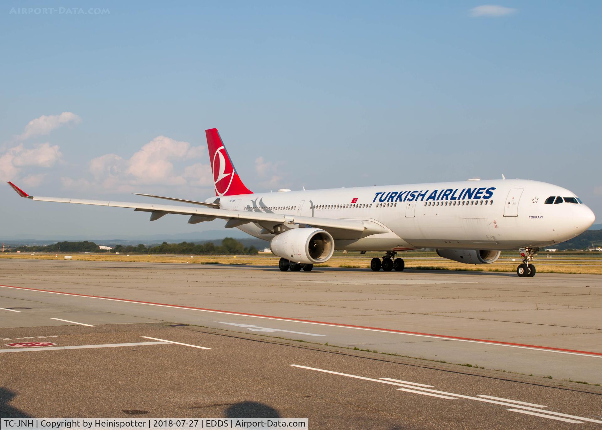 TC-JNH, 2010 Airbus A330-343X C/N 1150, TC-JHN at Stuttgart Airport.