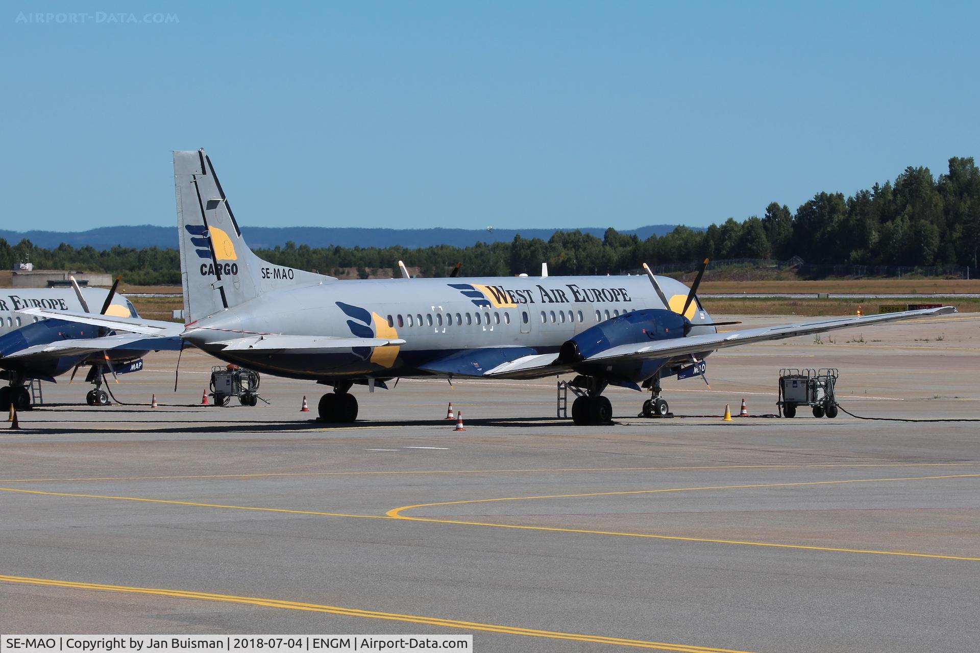 SE-MAO, 1989 British Aerospace ATP(F) C/N 2011, West Atlantic