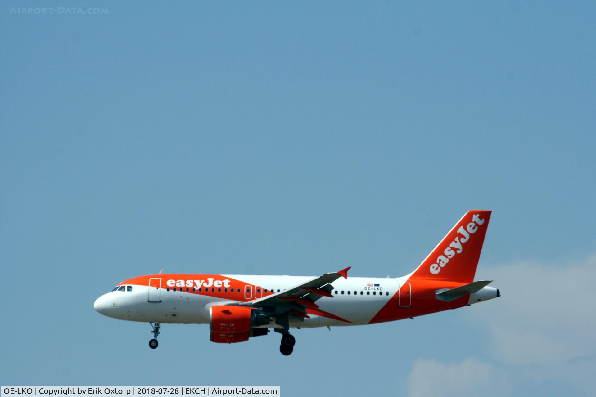 OE-LKO, 2009 Airbus A319-111 C/N 4069, OE-LKO landing rw 22L