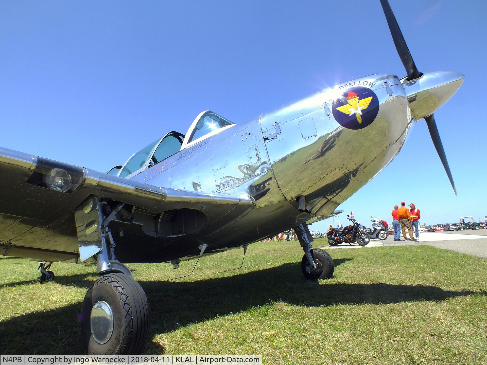 N4PB, 1950 Temco T-35 Buckaroo (TE-1B) C/N 6007, Temco T-35 Buckaroo (TE-1B) at 2018 Sun 'n Fun, Lakeland FL