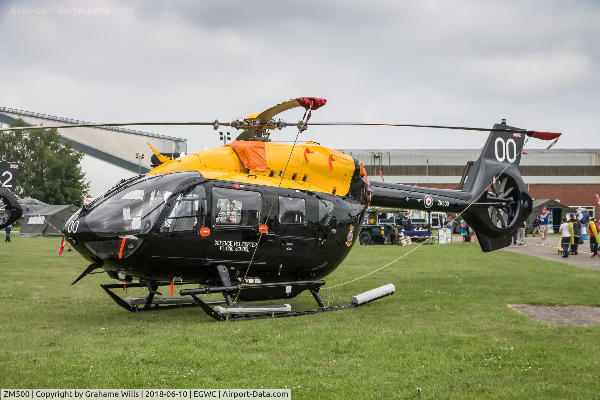 ZM500, 2017 Airbus Helicopters H-145 Jupiter HT1 (BK-117D-2m) C/N 20111, Jupiter HT1 ZM500 202 Sqd DHFS Cosford Air Show