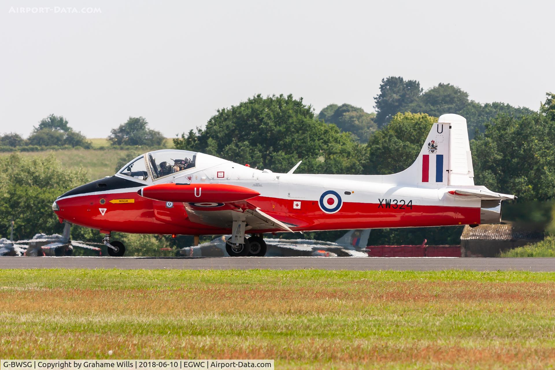 G-BWSG, 1970 BAC 84 Jet Provost T.5 C/N EEP/JP/988, BAC Jet Provost T5 XW324 (G-BWSG) Cosford Air Show 10/6/18