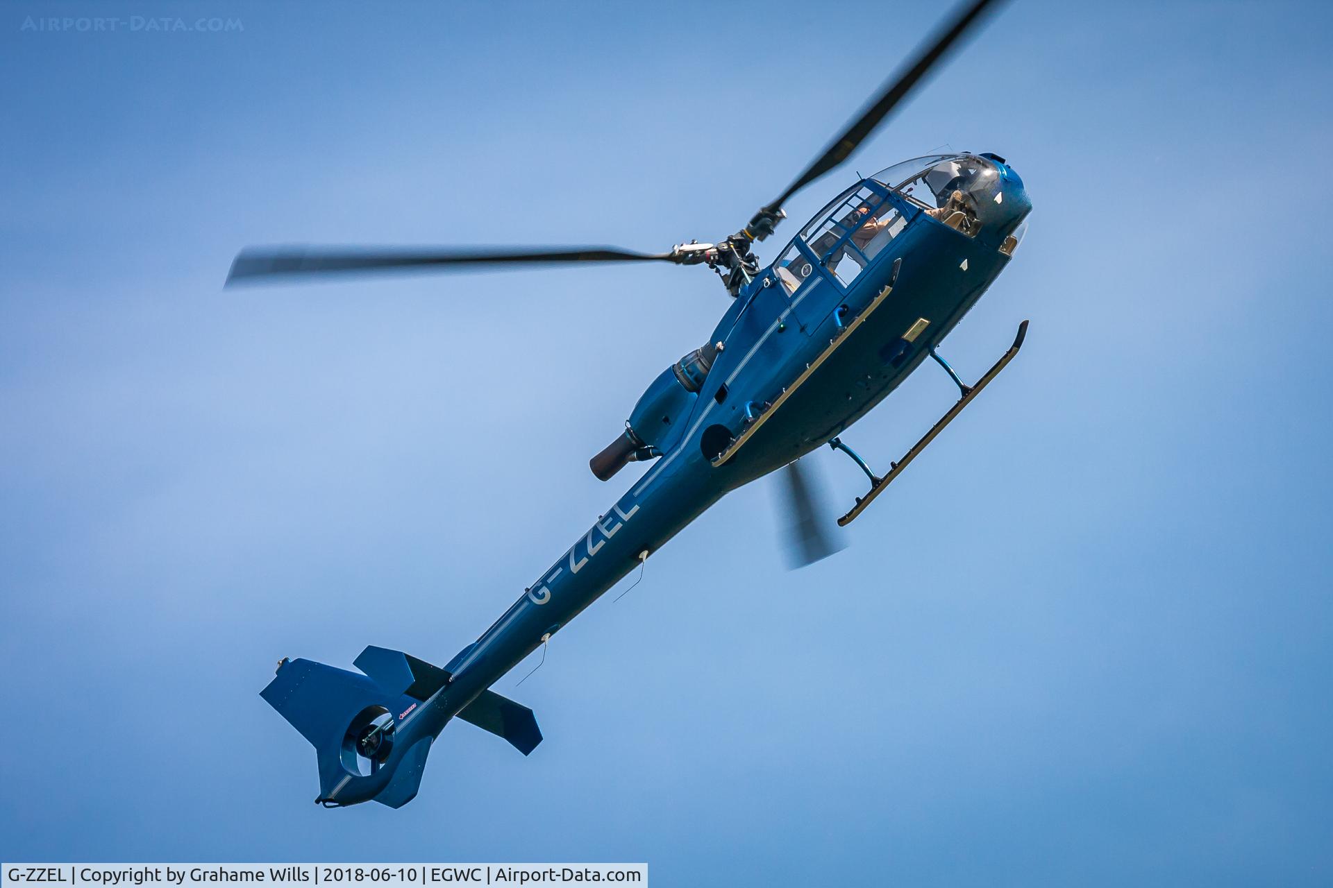 G-ZZEL, 1973 Westland SA-341B Gazelle AH1 C/N WA1152, Westland Gazelle AH1 G-ZZEL Gazelle Squadron Cosford Air Show 10/6/18