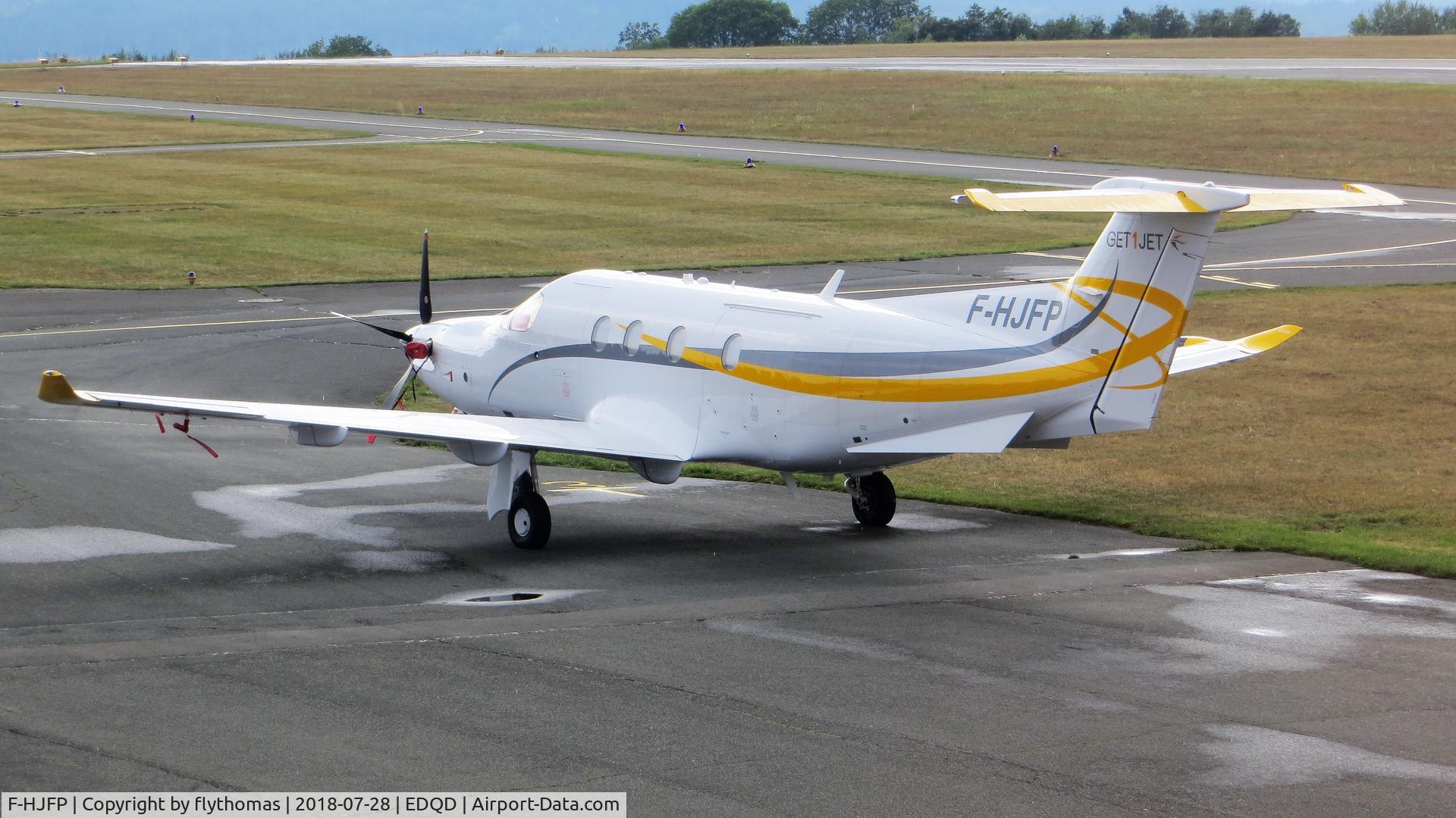 F-HJFP, 2017 Pilatus PC-12/47E C/N 1708, F-HJFP Bayreuth Airport