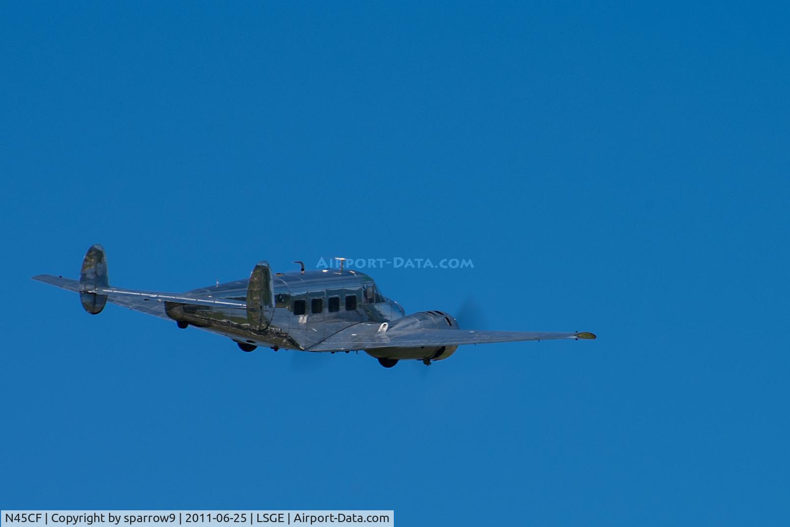 N45CF, 1959 Beech G18S C/N BA-466, RIO Ecuvillens