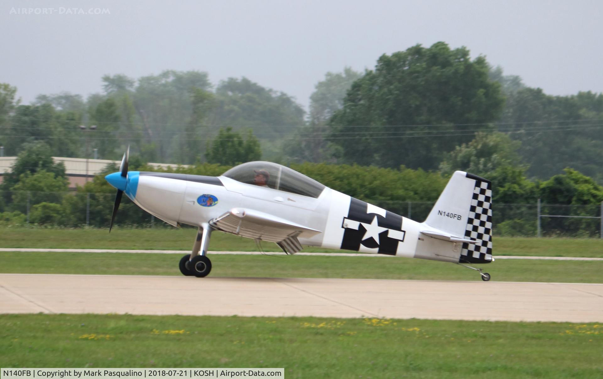 N140FB, 2015 Vans RV-8 C/N 83444, Vans RV-8