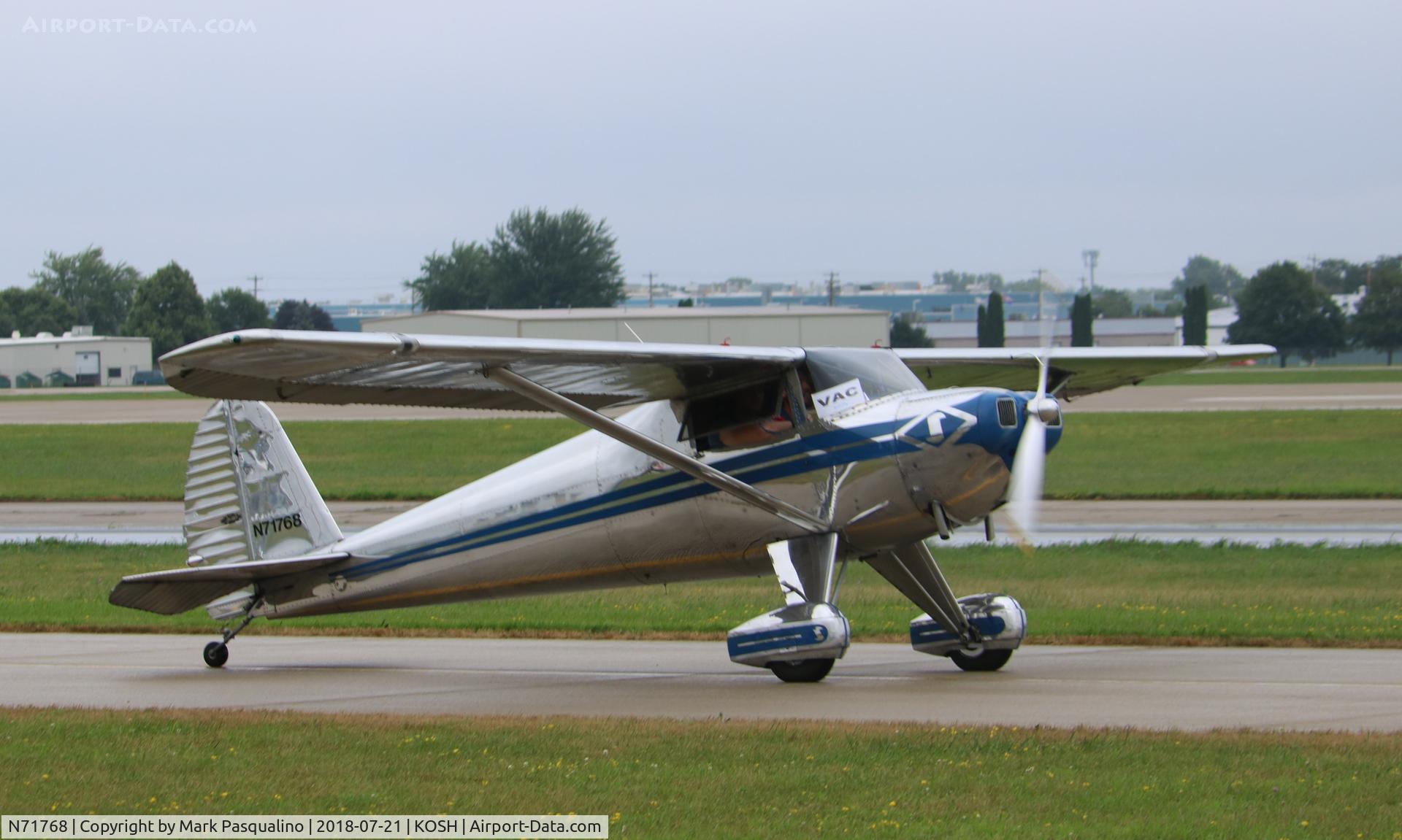N71768, 1946 Luscombe 8A Silvaire C/N 3195, Luscombe 8A