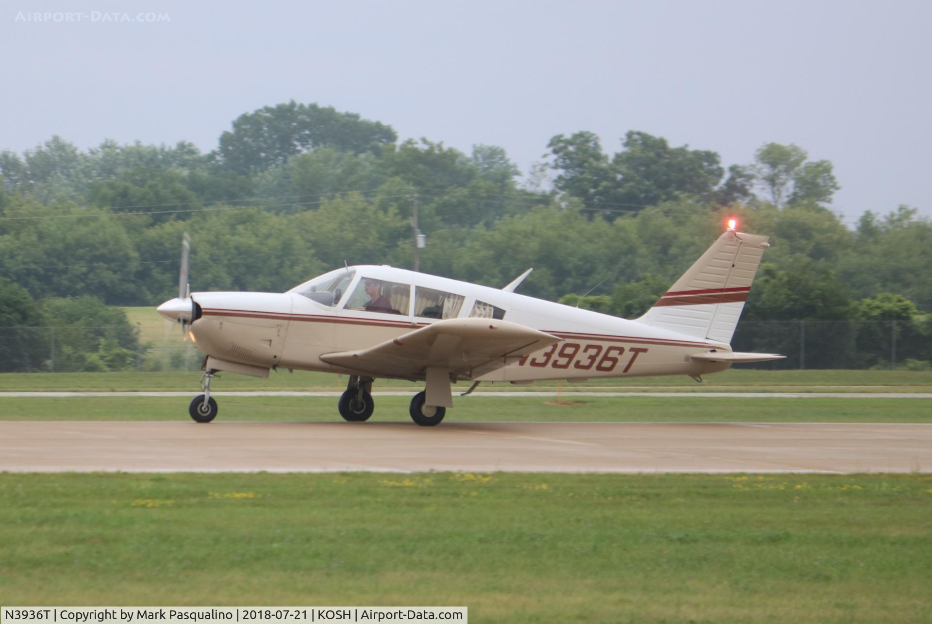 N3936T, 1967 Piper PA-28R-180 Cherokee Arrow C/N 28R-30277, Piper PA-28R-180
