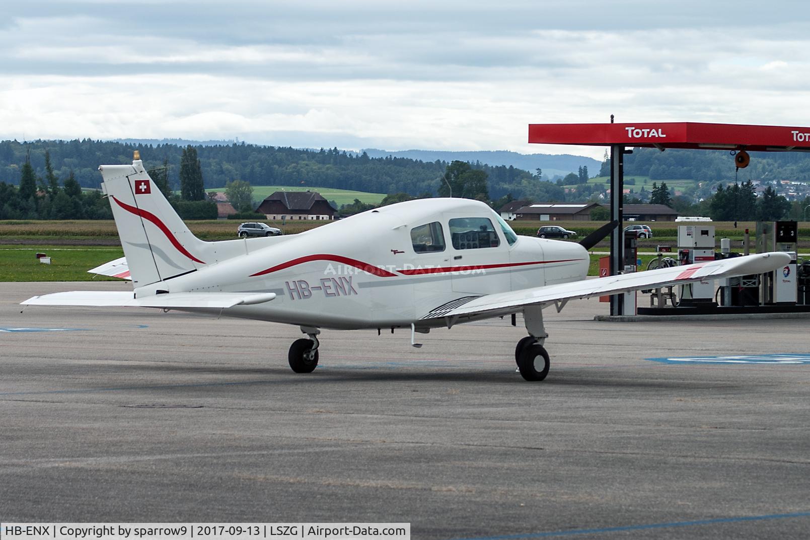 HB-ENX, 1966 Beech A23-19 Musketeer Sport III C/N MB-141, At Grenchen