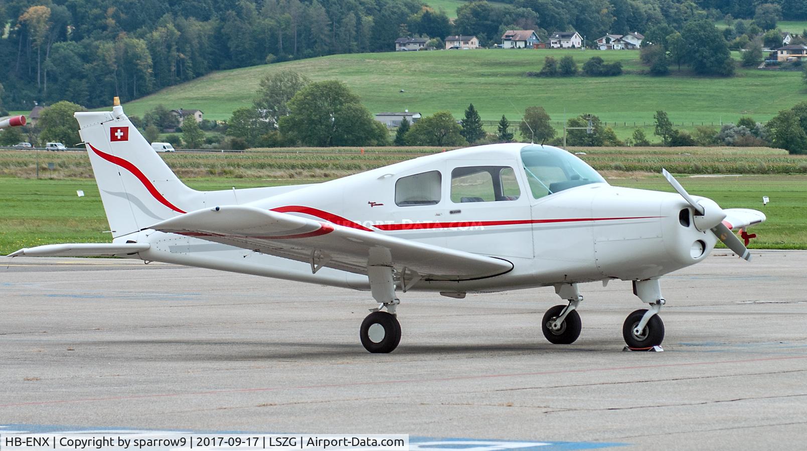 HB-ENX, 1966 Beech A23-19 Musketeer Sport III C/N MB-141, At Grenchen