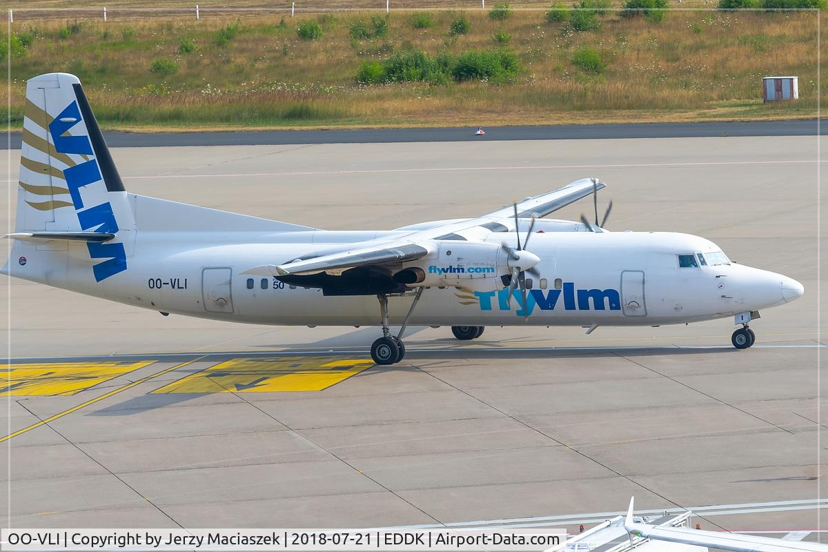 OO-VLI, 1991 Fokker 50 C/N 20226, Fokker 50