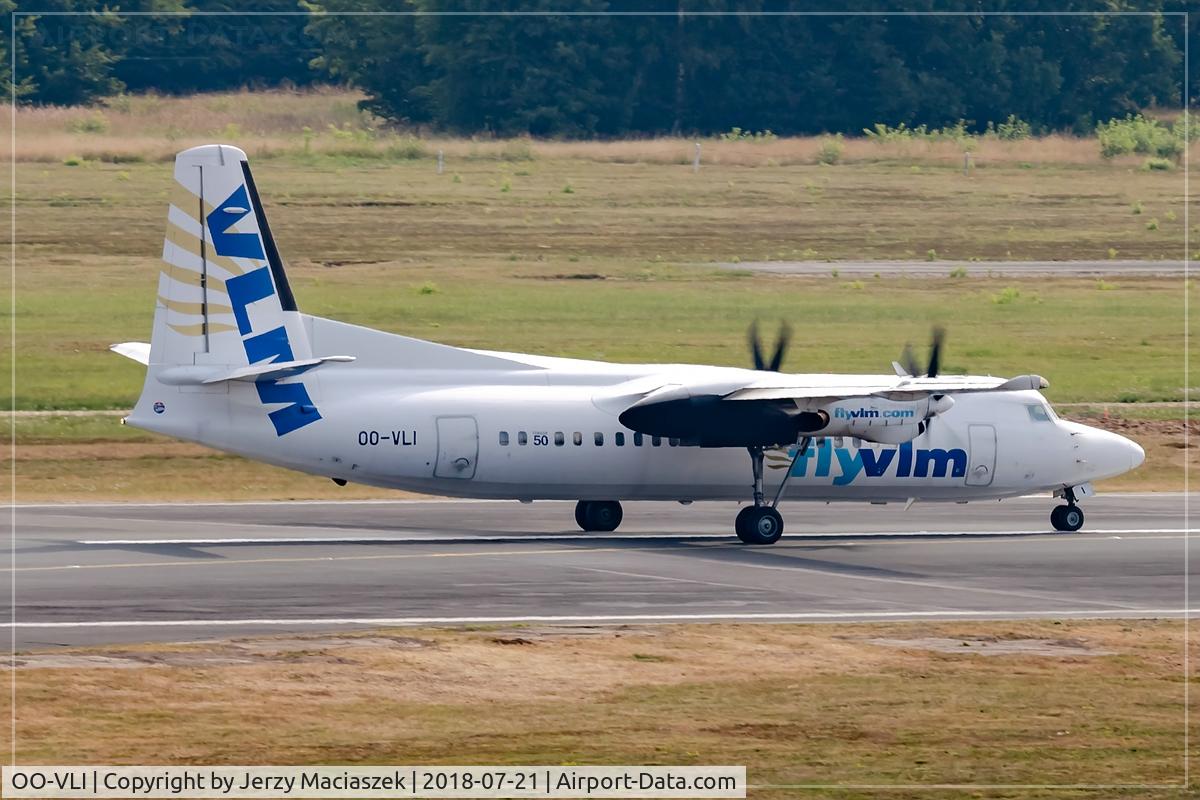 OO-VLI, 1991 Fokker 50 C/N 20226, Fokker 50