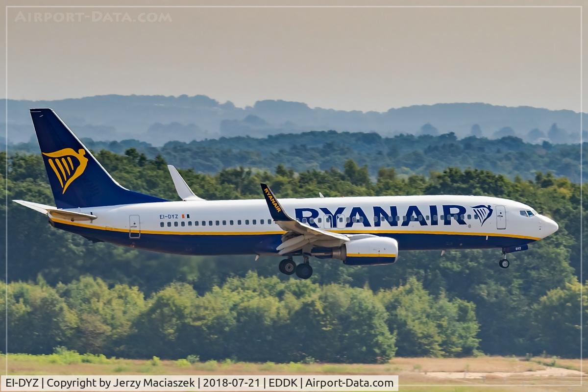 EI-DYZ, 2008 Boeing 737-8AS C/N 37518, Boeing 737-8AS