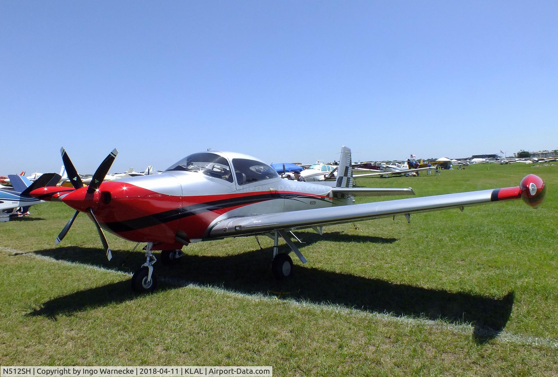 N512SH, 1947 North American Navion C/N NAV-4-618, North American Navion at 2018 Sun 'n Fun, Lakeland FL