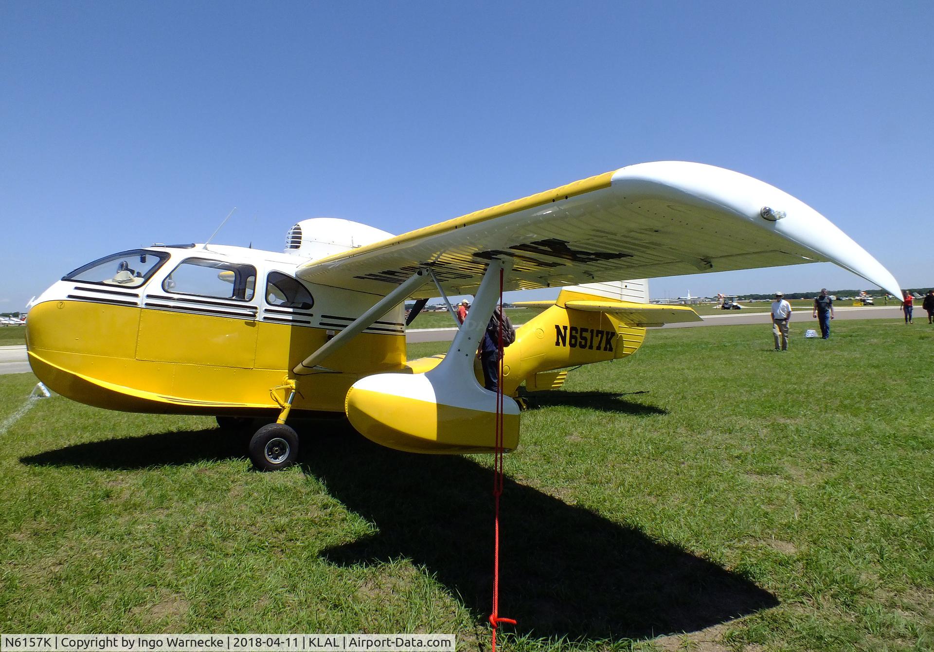 N6157K, 1947 Republic RC-3 Seabee C/N 345, Republic RC-3 Seabee at 2018 Sun 'n Fun, Lakeland FL