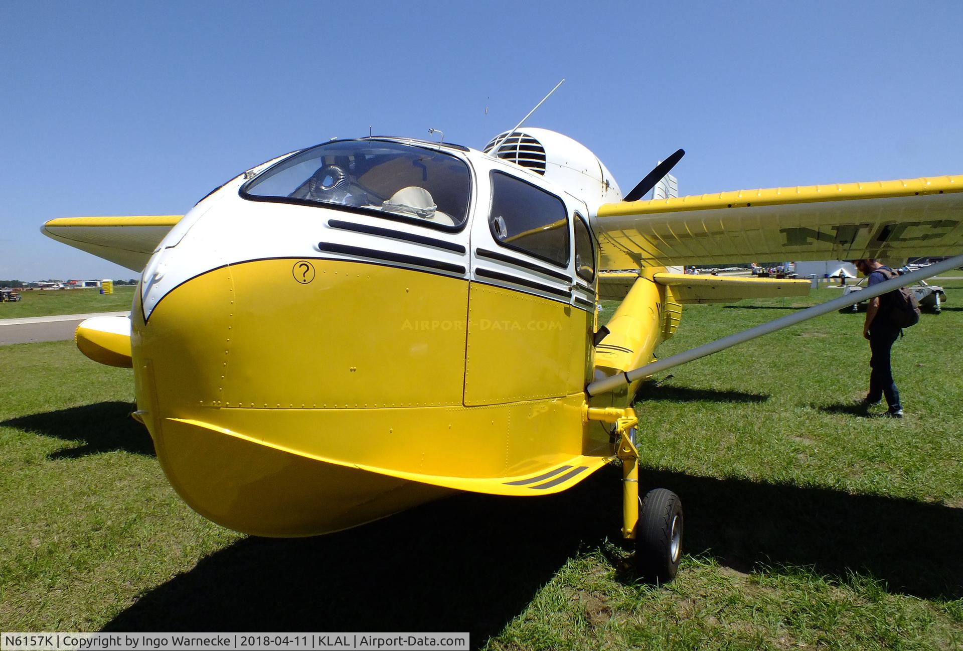N6157K, 1947 Republic RC-3 Seabee C/N 345, Republic RC-3 Seabee at 2018 Sun 'n Fun, Lakeland FL