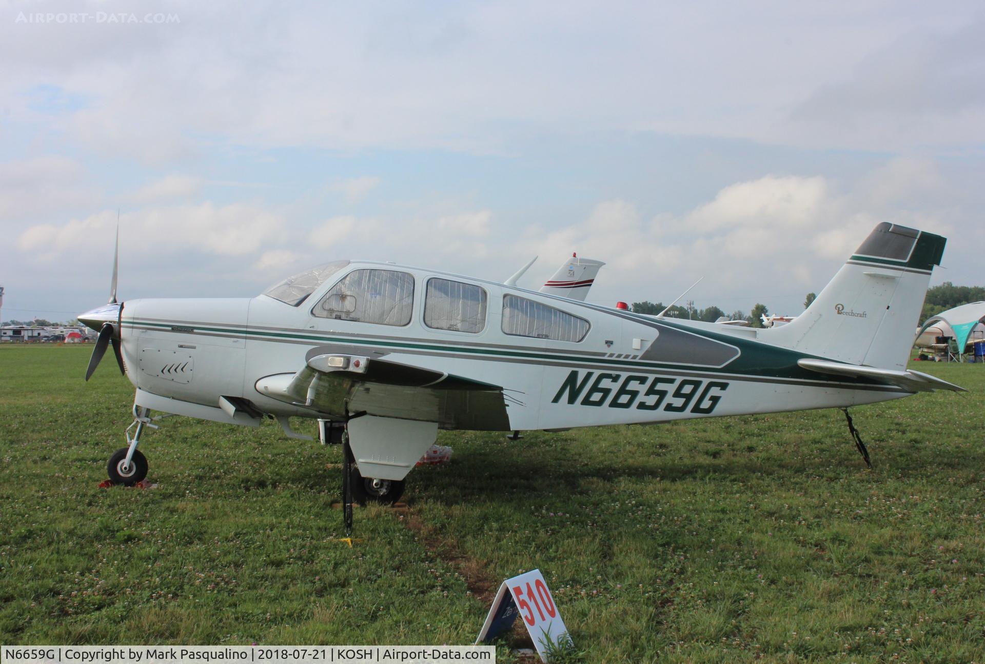 N6659G, 1979 Beech F33A Bonanza C/N CE-876, Beech F33A