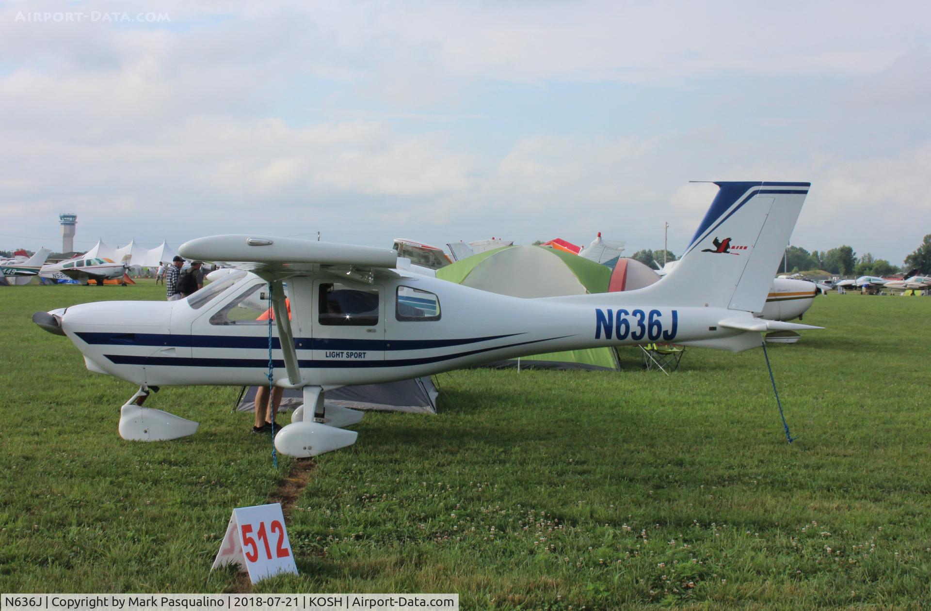 N636J, 2008 Jabiru J250-SP C/N 521, Jabiru J250-SP
