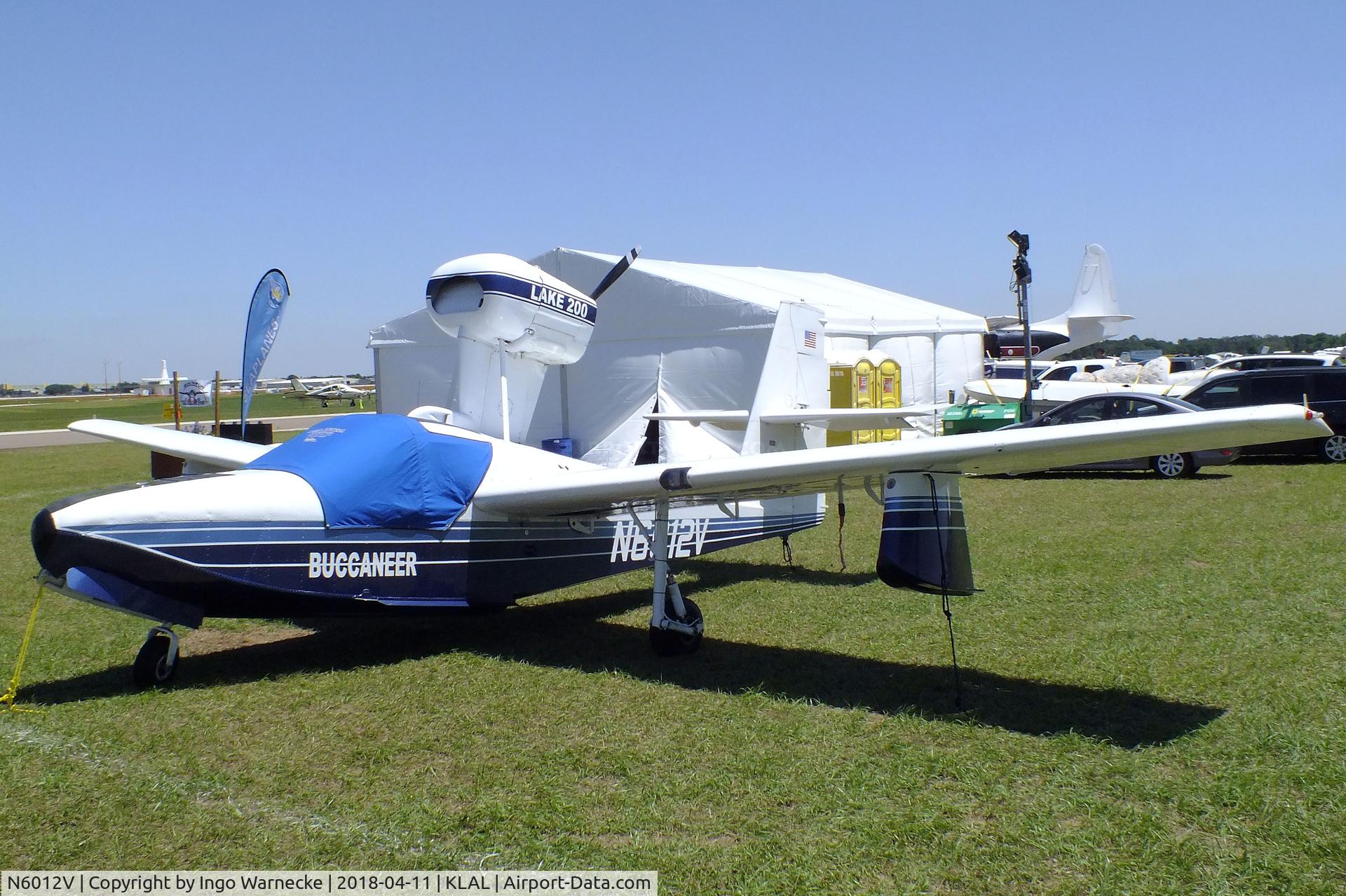 N6012V, 1976 Consolidated Aeronautics Inc. Lake LA-4-200 C/N 767, Lake LA-4-200 Buccaneer at 2018 Sun 'n Fun, Lakeland FL