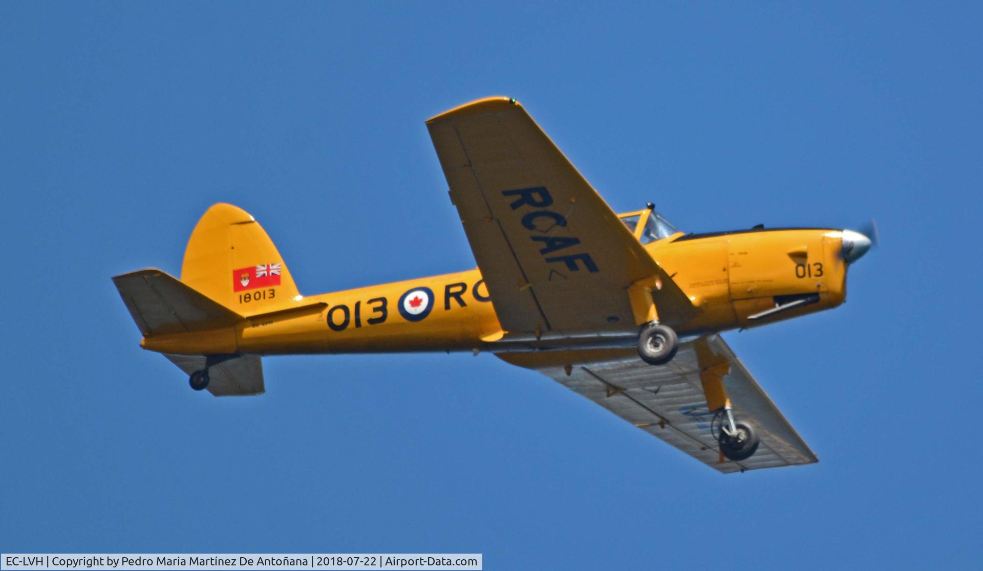 EC-LVH, 1950 De Havilland DHC-1 Chipmunk 22A C/N C1/0080, Gijón - España