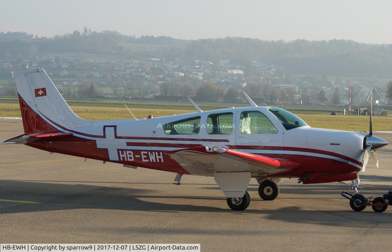 HB-EWH, 1979 Beech F33A Bonanza Bonanza C/N CE-844, New owner, new paint-scheme