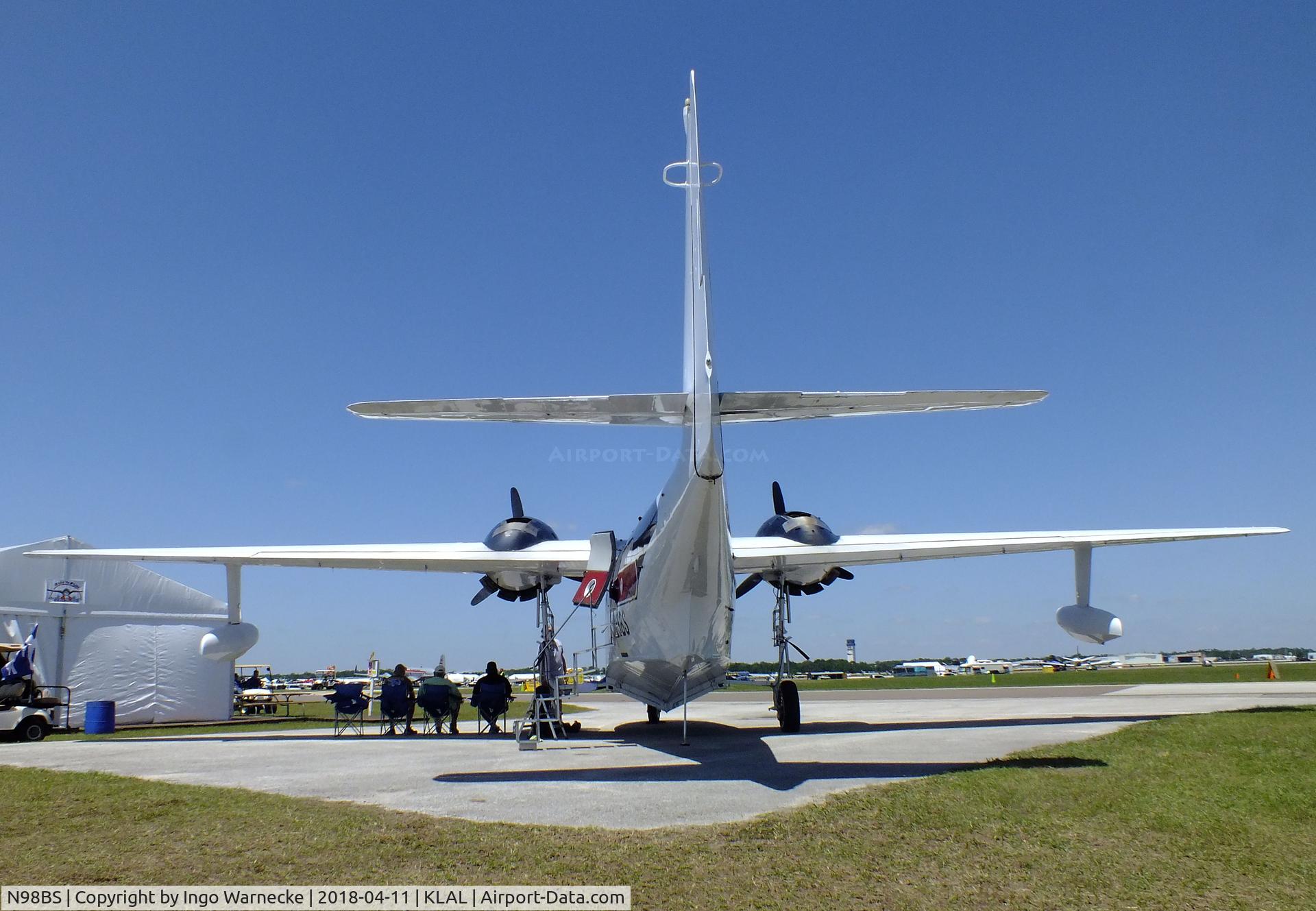 N98BS, 1947 Grumman G-73 Mallard C/N J-18, Grumman G-73 Mallard at 2018 Sun 'n Fun, Lakeland FL