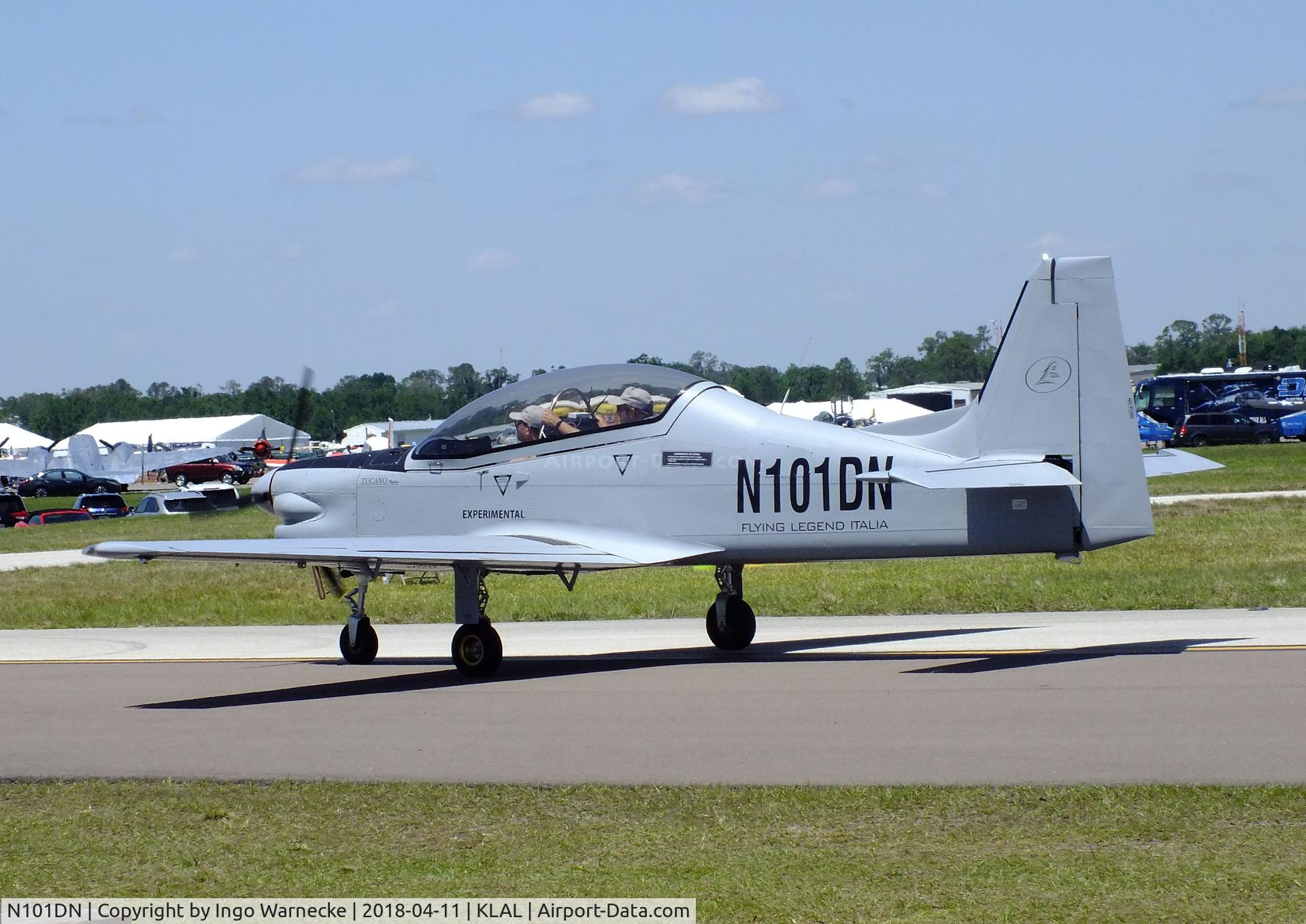 N101DN, Flying Legend Tucano Replica C/N TR1605, Flying Legend Tucano Replica at 2018 Sun 'n Fun, Lakeland FL
