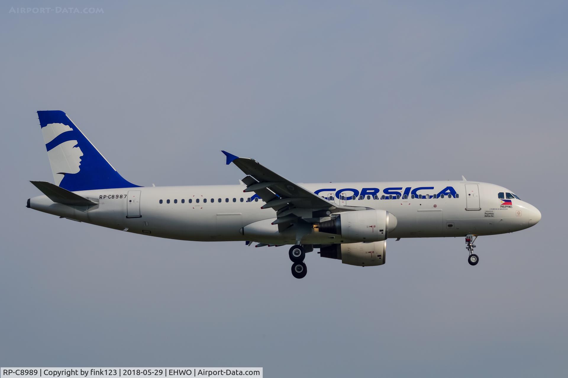 RP-C8989, 2009 Airbus A320-232 C/N 3621, Air corsica