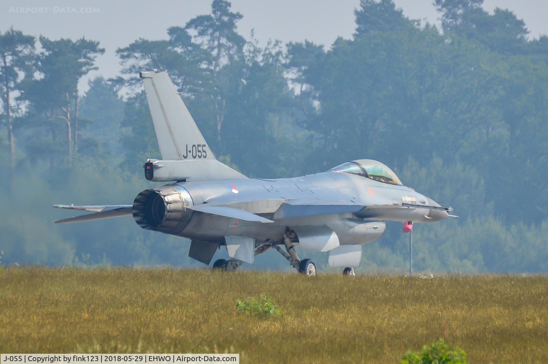 J-055, Fokker F-16AM Fighting Falcon C/N 6D-138, F16