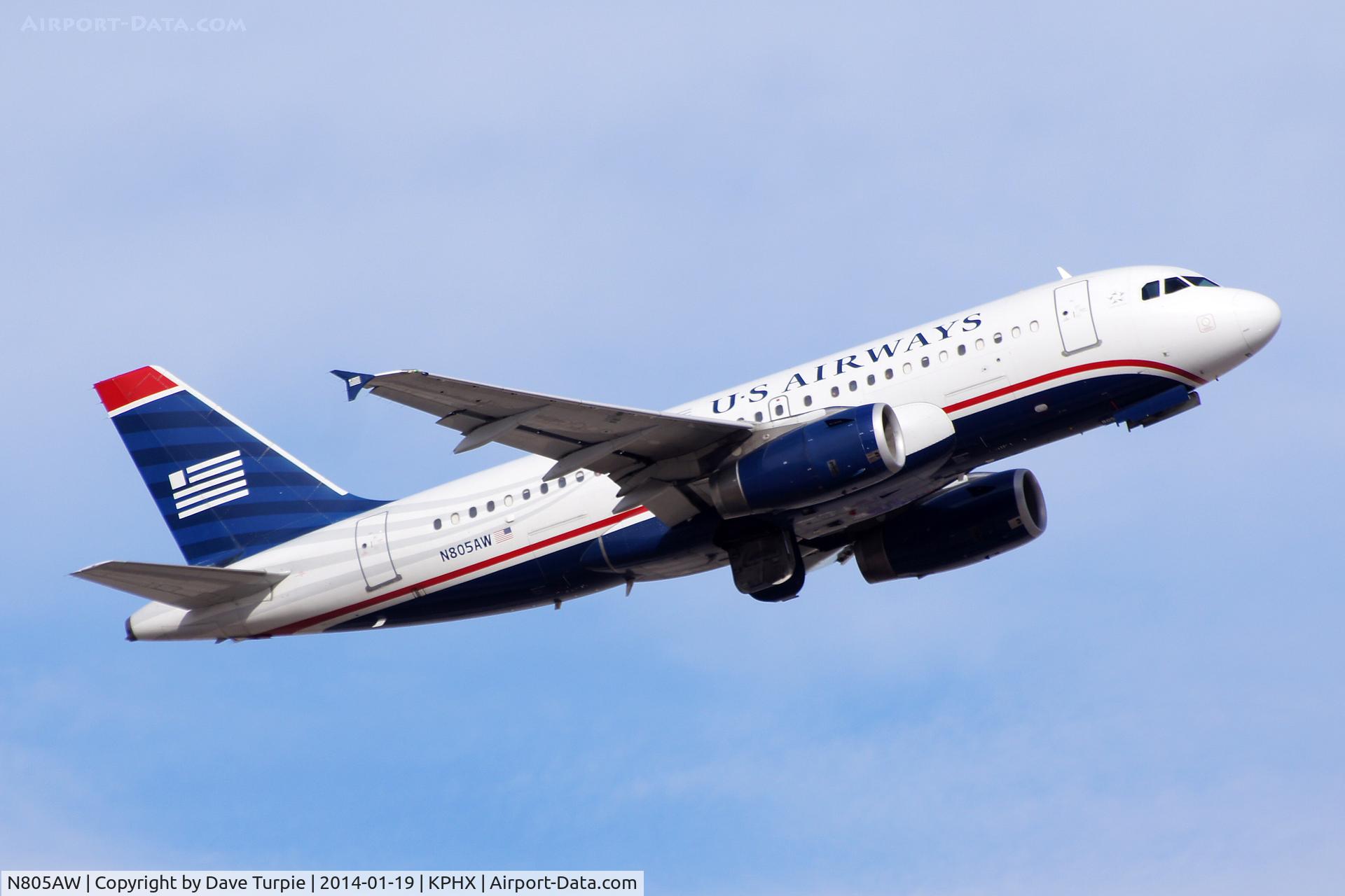N805AW, 1999 Airbus A319-132 C/N 1049, No comment.