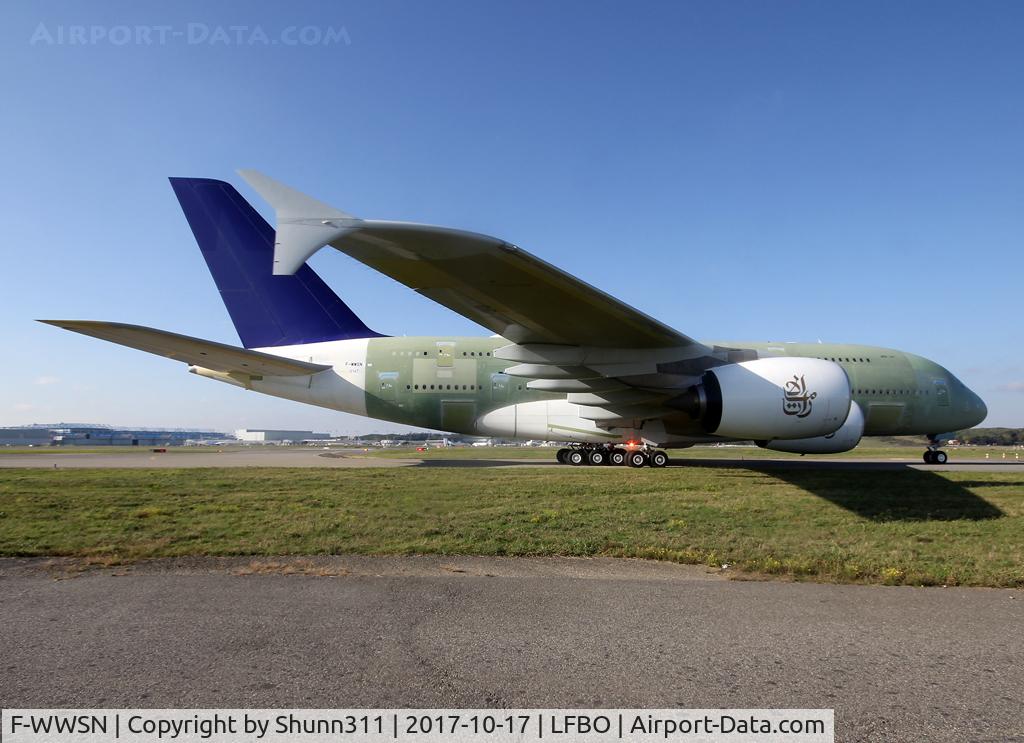 F-WWSN, 2014 Airbus A380-841 C/N 0167, C/n 0167 - For Emirates