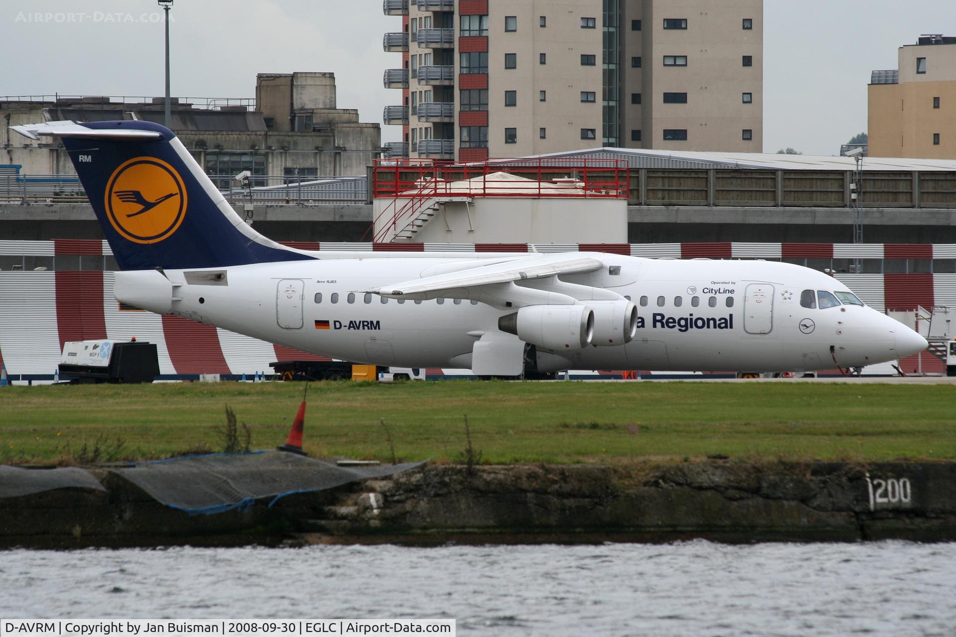 D-AVRM, 1996 British Aerospace Avro 146-RJ85 C/N E.2288, Lufthansa Regional
