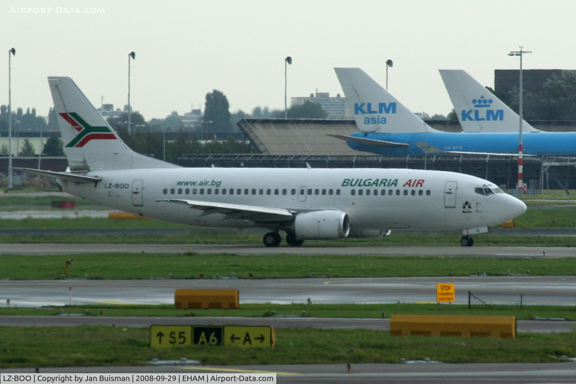 LZ-BOO, 1992 Boeing 737-341 C/N 26852/2273, Bulgaria Air