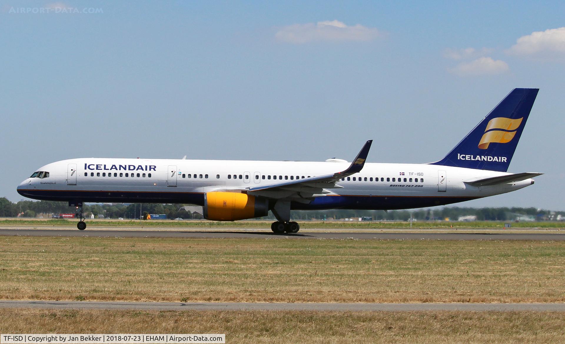TF-ISD, 1991 Boeing 757-223 C/N 24596, Schiphol Amsterdam