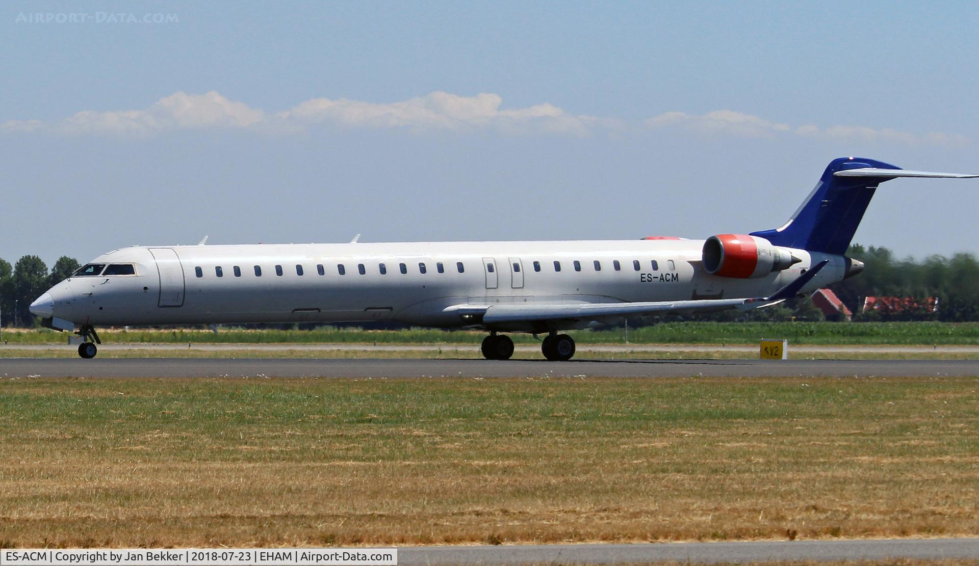 ES-ACM, 2008 Bombardier CRJ-900 (CL-600-2D24) C/N 15206, Schiphol Amsterdam