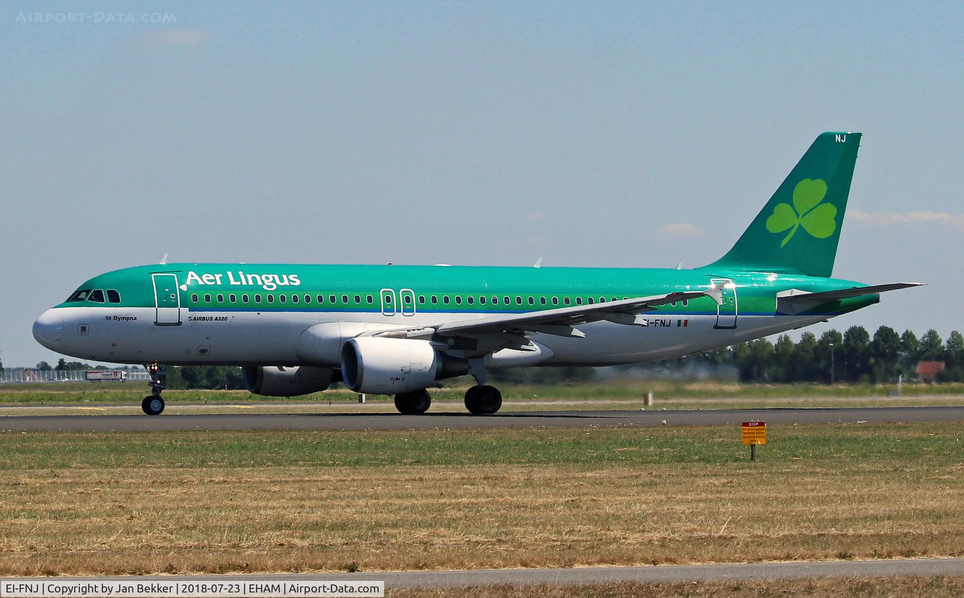 EI-FNJ, 2007 Airbus A320-216 C/N 3174, Schiphol Amsterdam