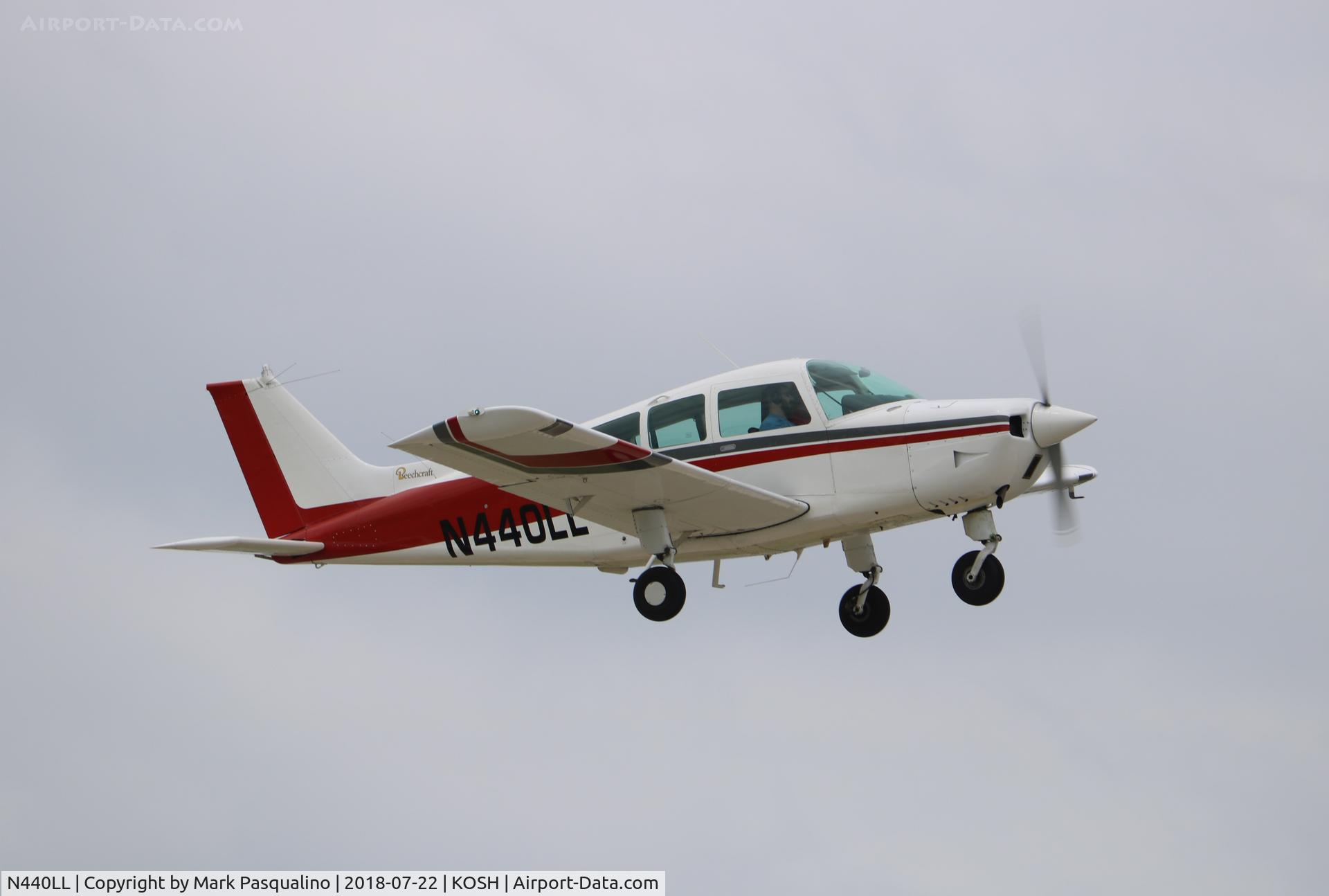 N440LL, 1979 Beech C23 Sundowner 180 C/N M-2208, Beech C23