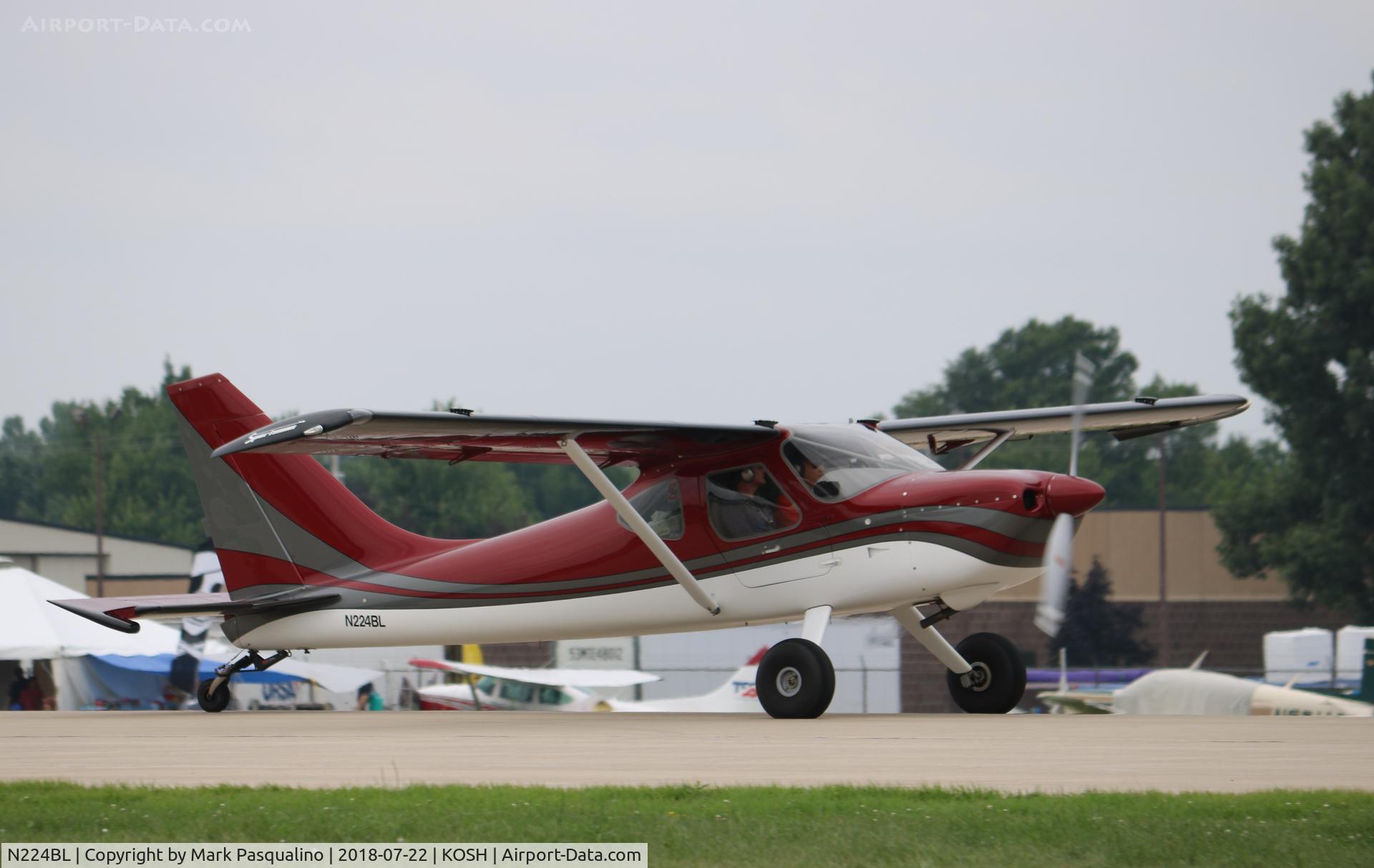 N224BL, 2013 Glasair GS-2 Sportsman C/N 7394, Glasair GS-2 Sportsman
