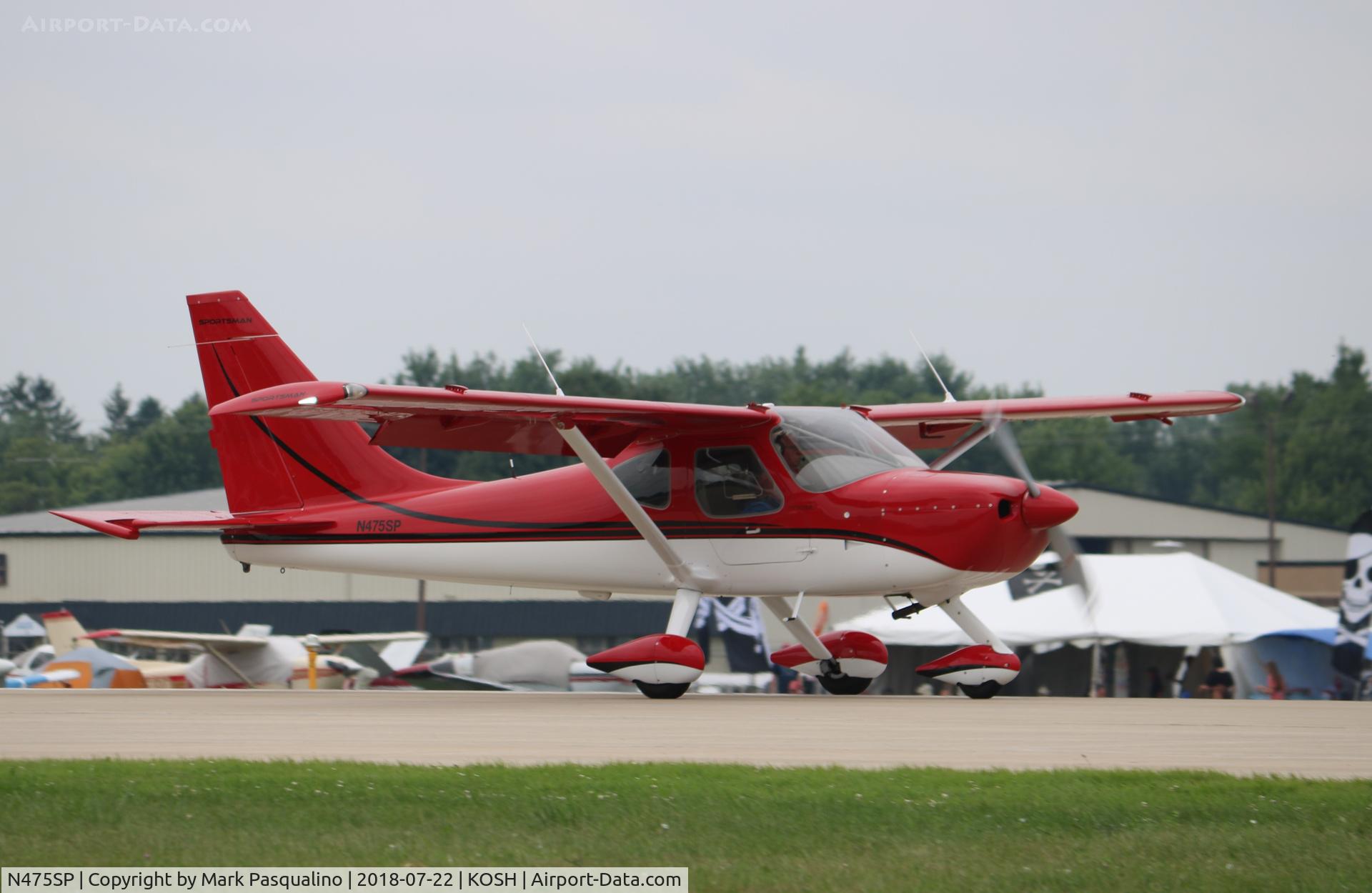 N475SP, Glasair GS-2 Sportsman C/N 7412, Glasair GS-2 Sportsman