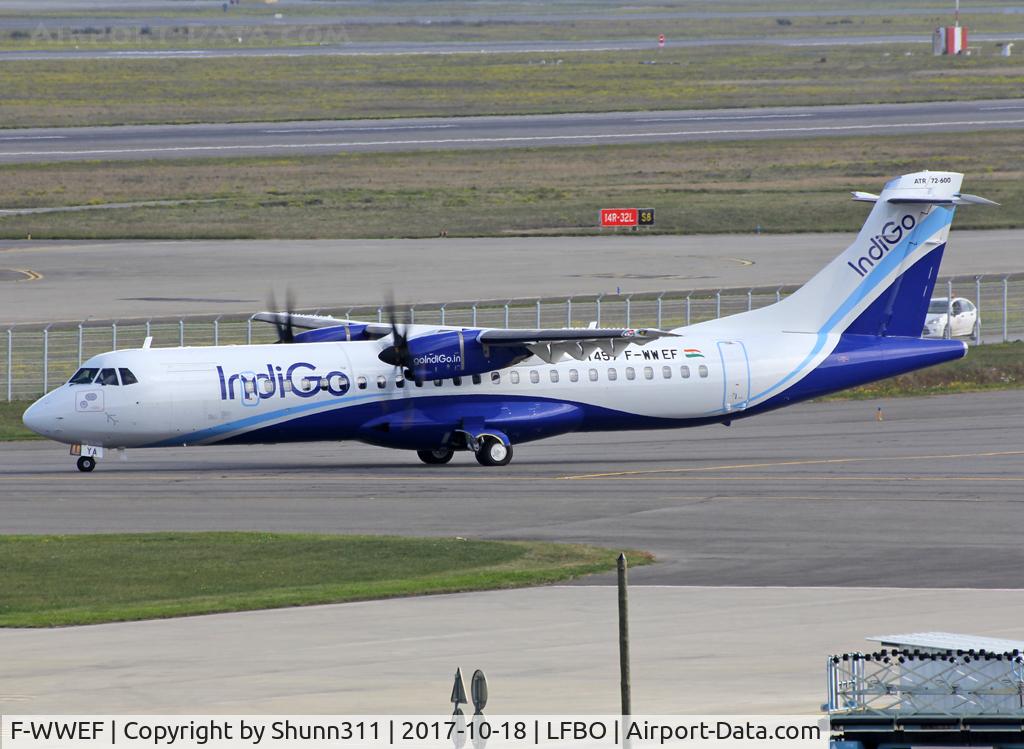 F-WWEF, 2017 ATR 72-600 C/N 1457, C/n 1457 - To be VT-IYA