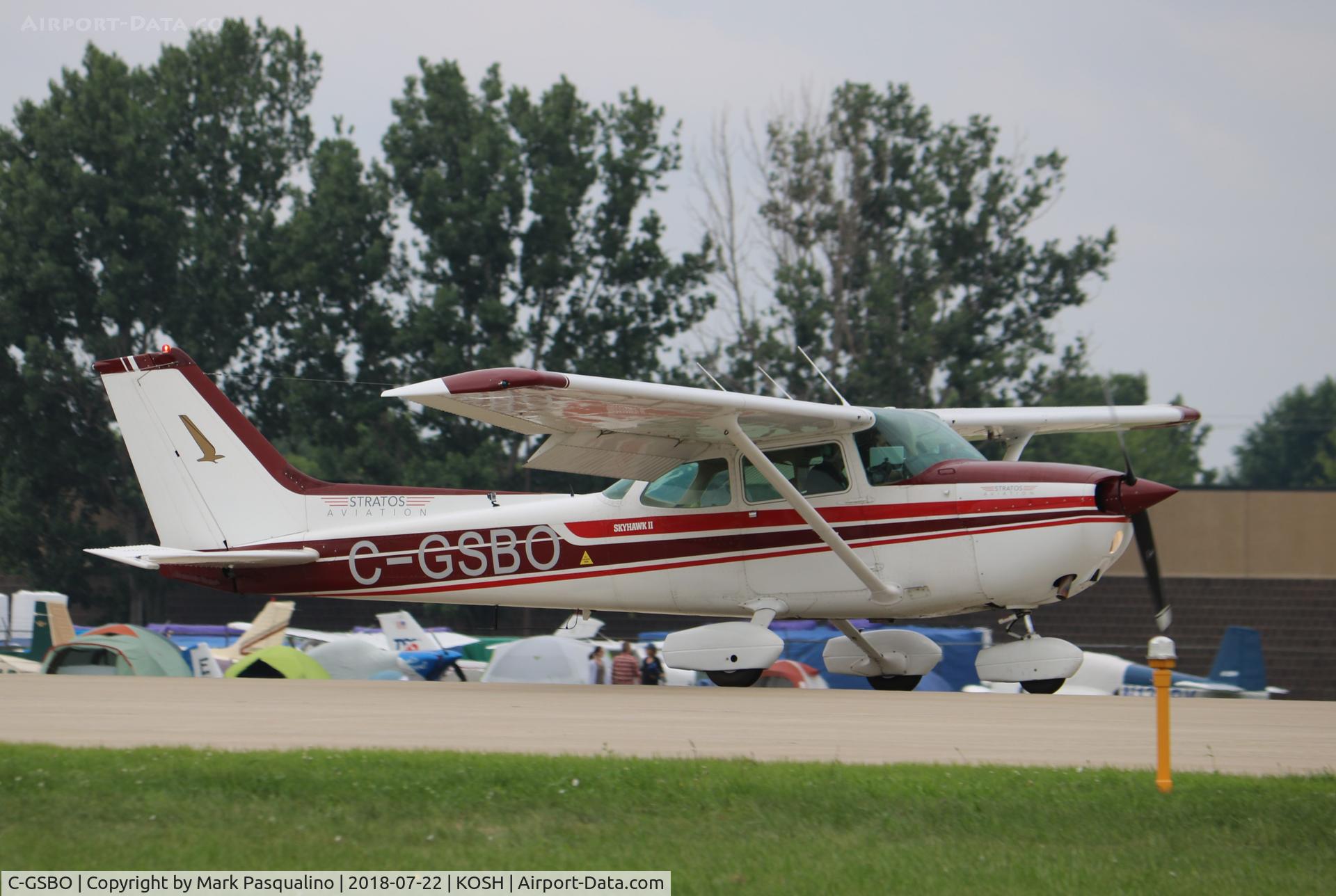 C-GSBO, 1980 Cessna 172N C/N 17273953, Cessna 172N