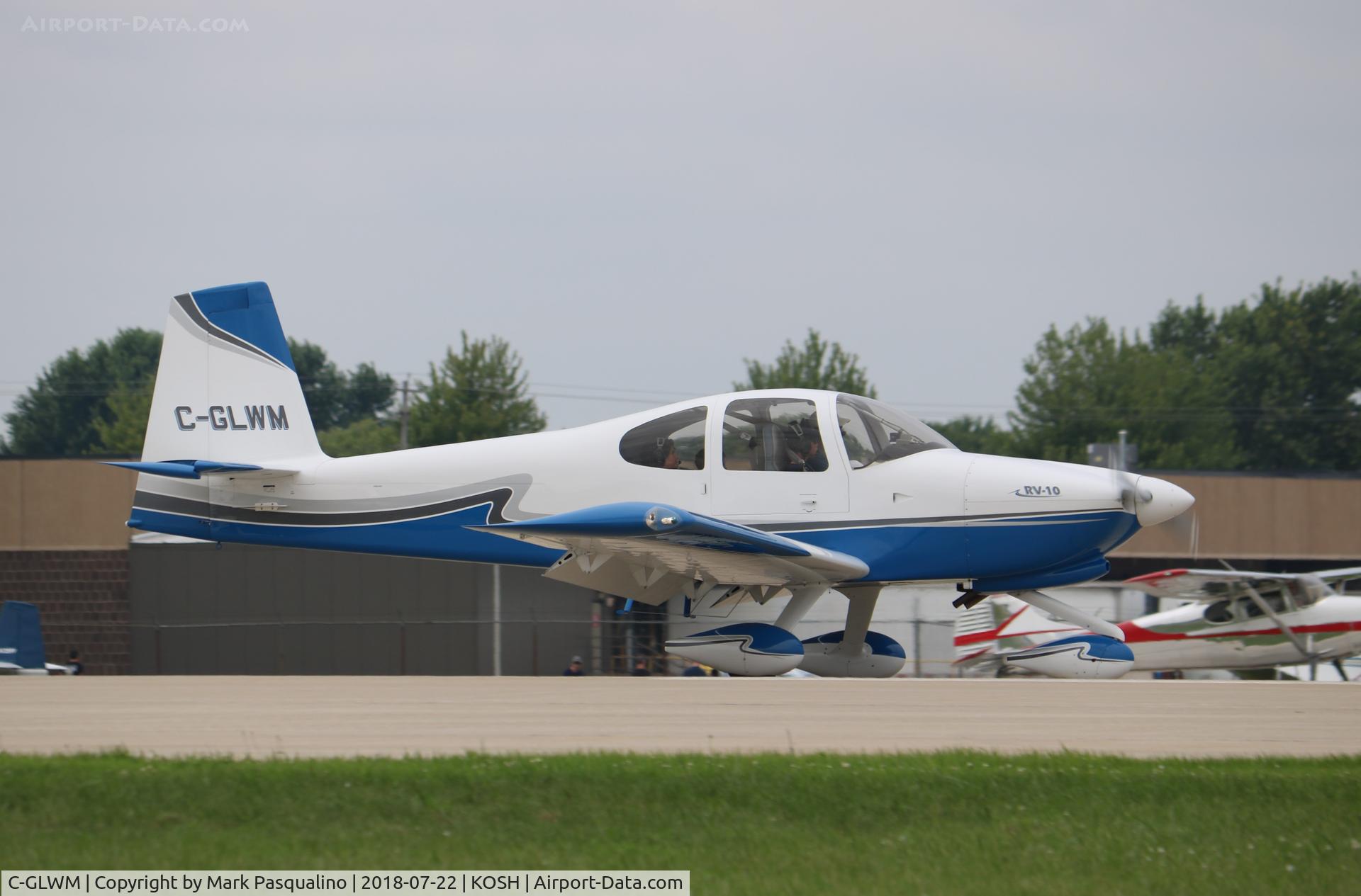 C-GLWM, 2011 Vans RV-10 C/N 40219, Vans RV-10