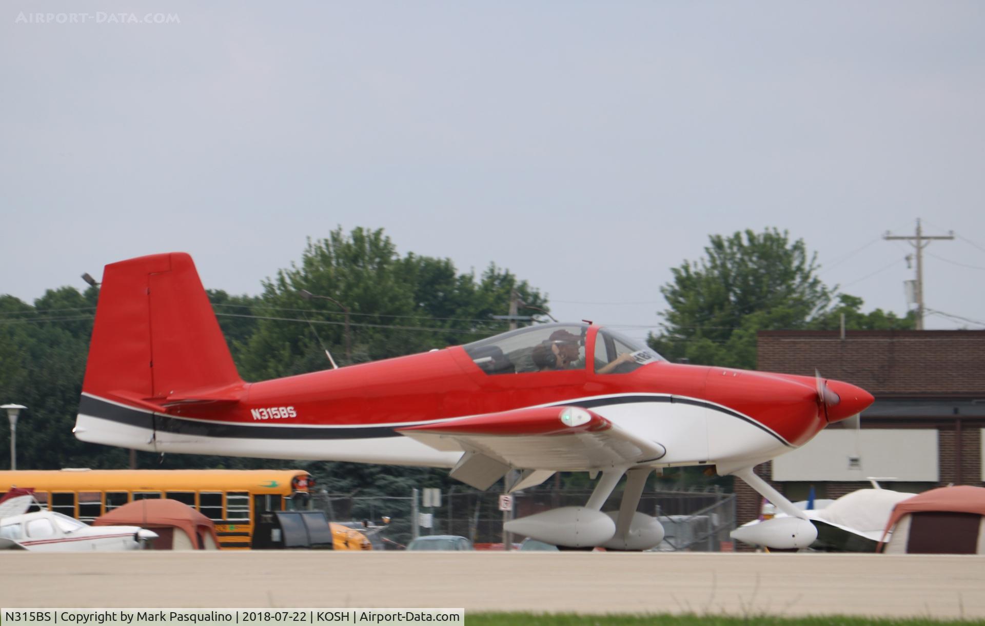 N315BS, Vans RV-7A C/N 74073, Vans RV-7A